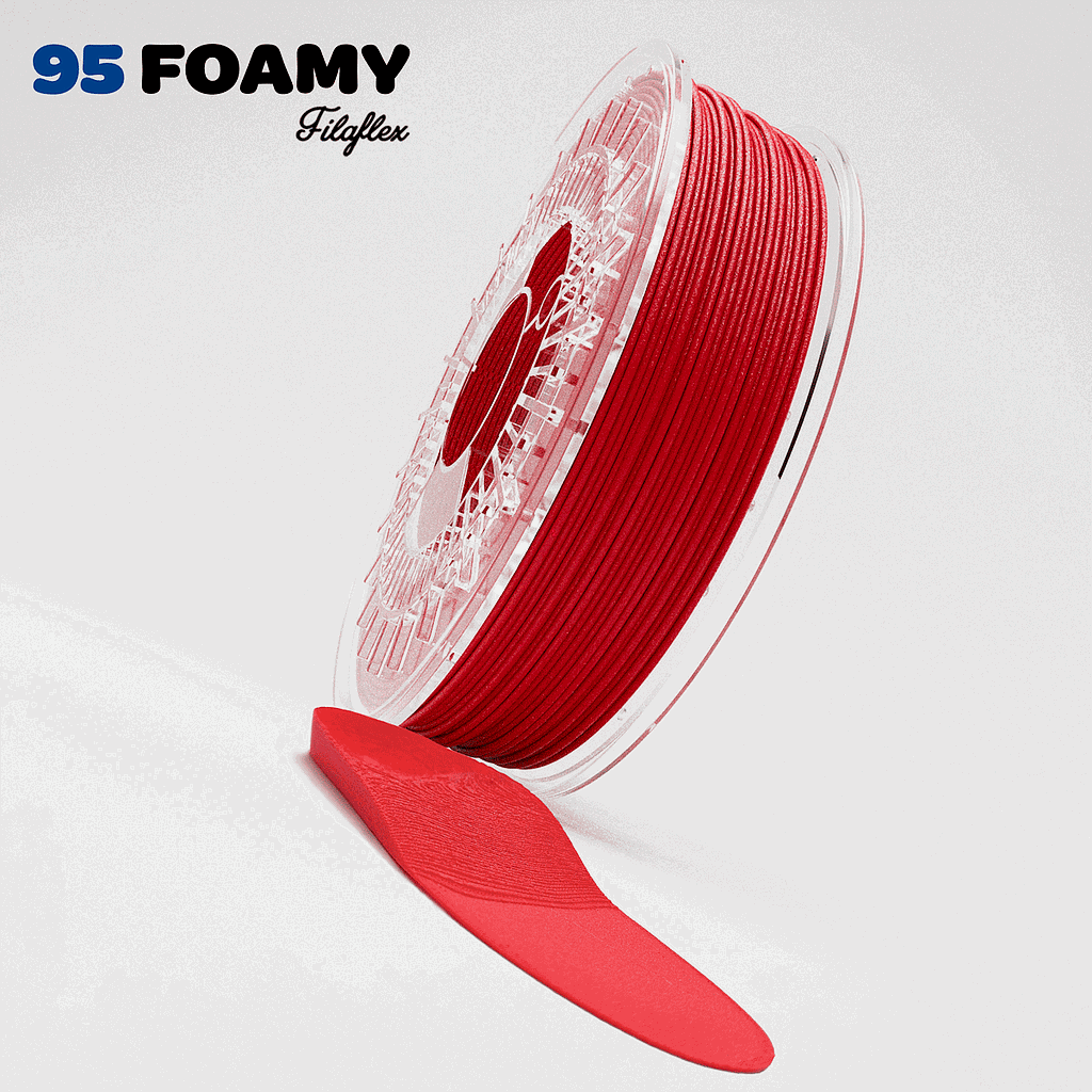 FILAFLEX 95A FOAMY RED 2.85MM 750gr.